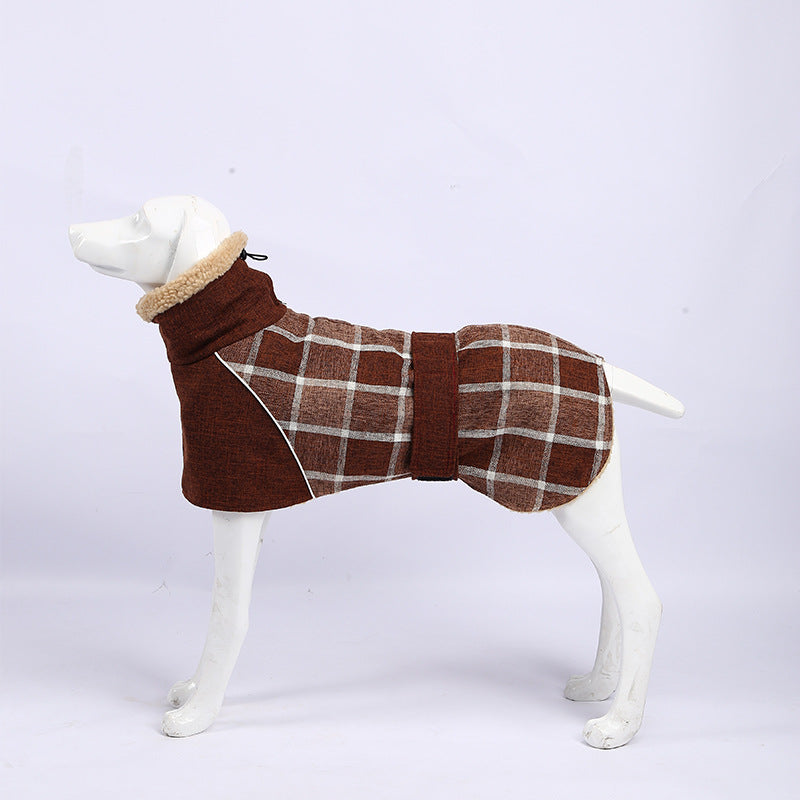Dog Winter Jacket with Reflective Warmth & Coverage