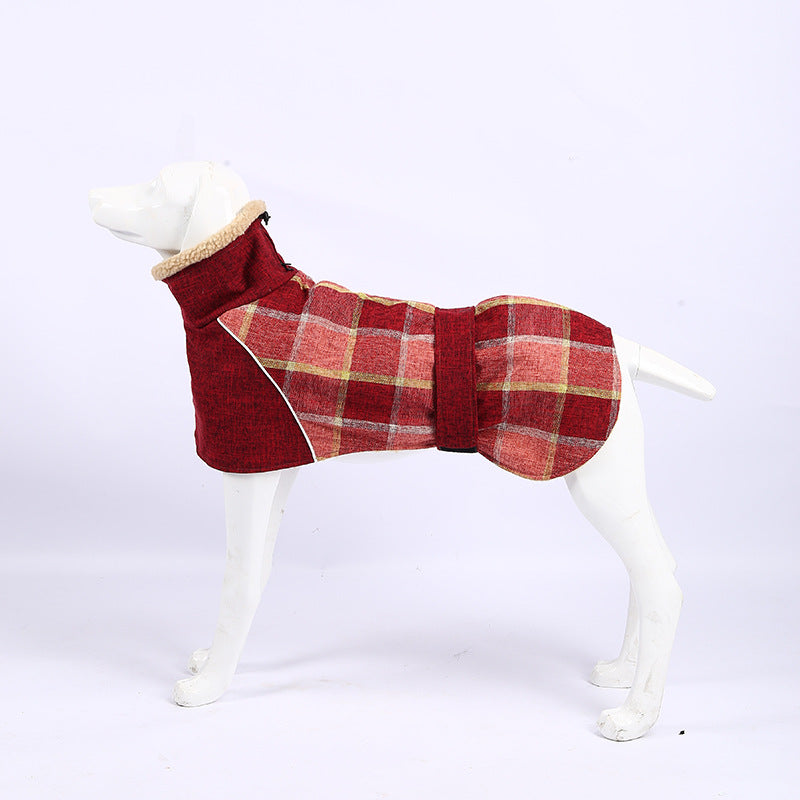 Dog Winter Jacket with Reflective Warmth & Coverage