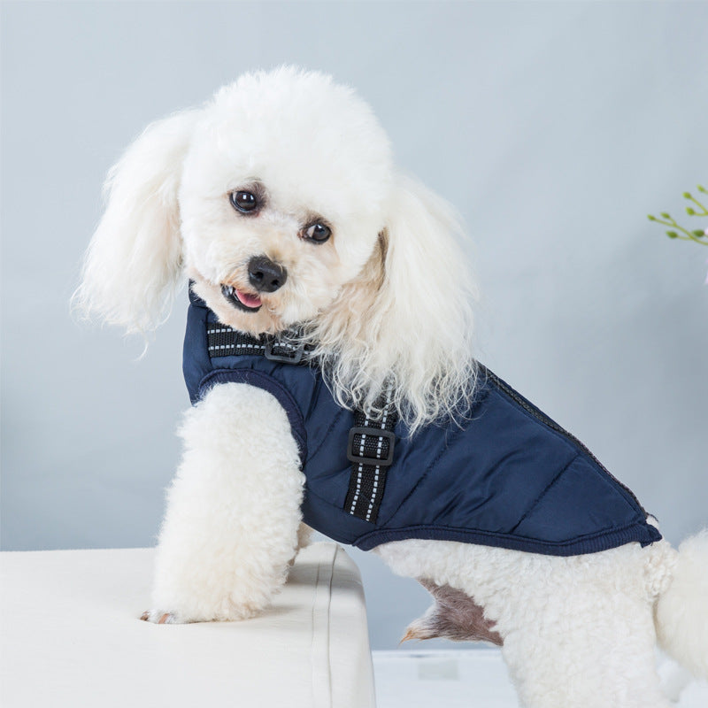 Waterproof Dog Coat With Warm Padded Winter Coverage