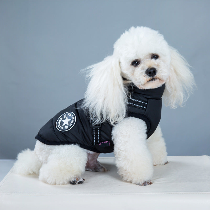 Waterproof Dog Coat With Warm Padded Winter Coverage