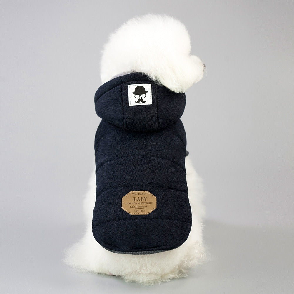 Small Dog Winter Coat - Quilted Warmth for Walks
