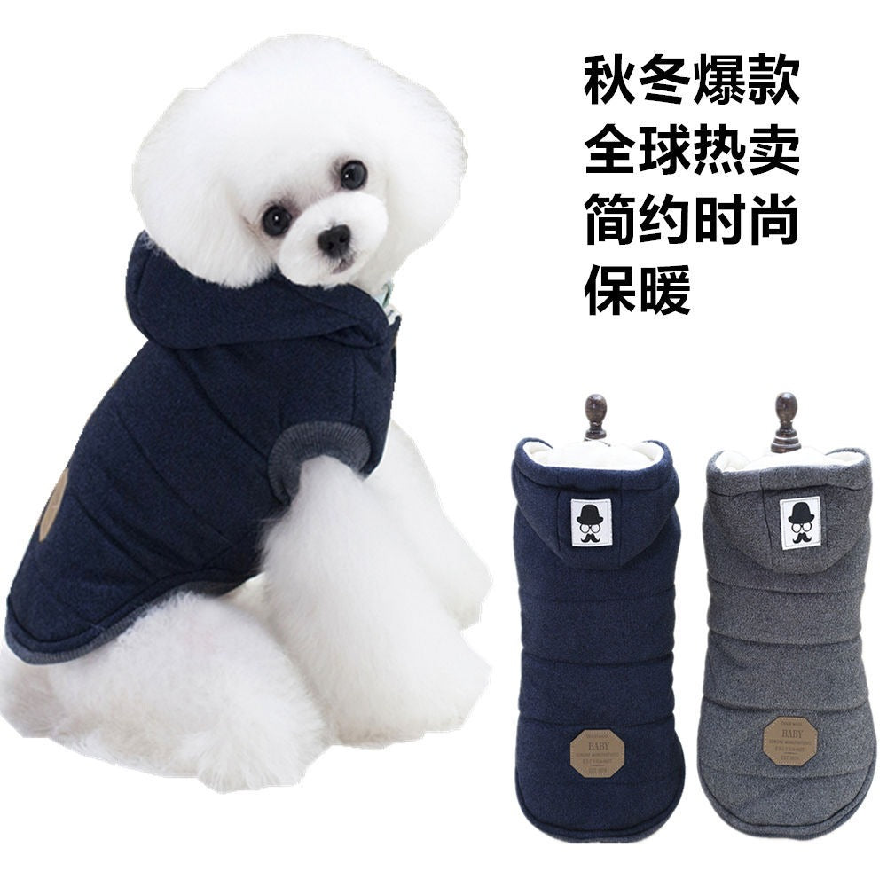 Small Dog Winter Coat - Quilted Warmth for Walks