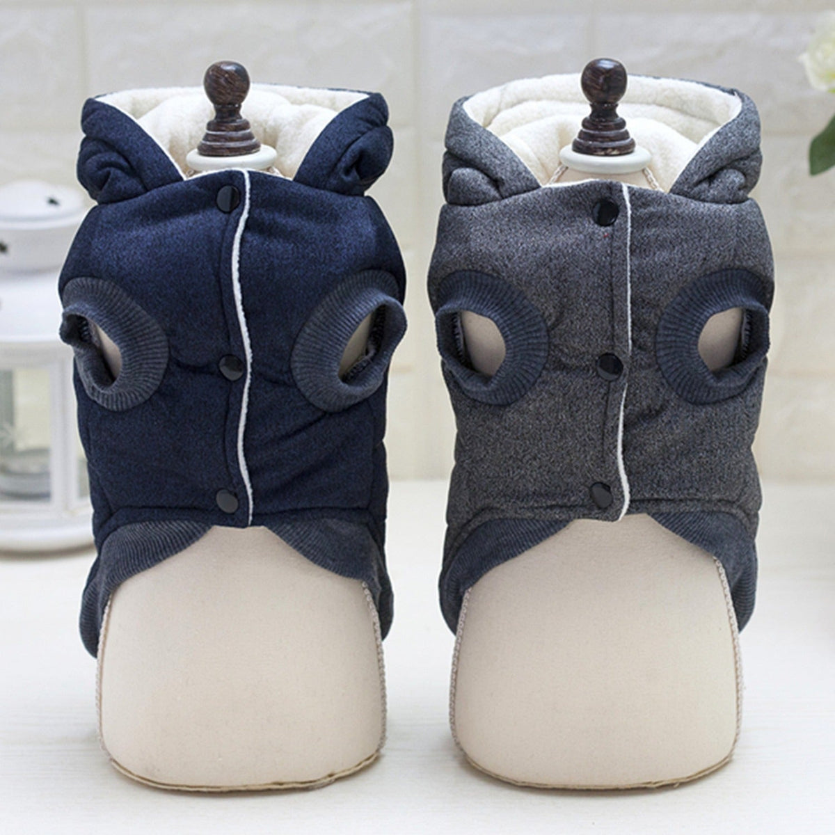 Small Dog Winter Coat - Quilted Warmth for Walks
