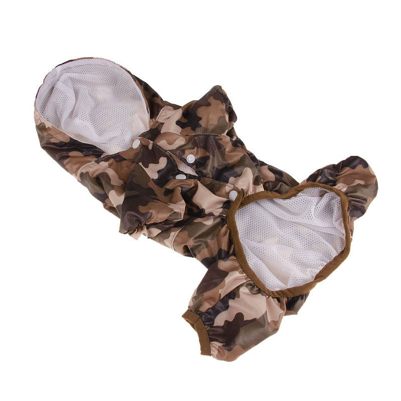 Dog Raincoat Full-Coverage Protection for Wet Walks