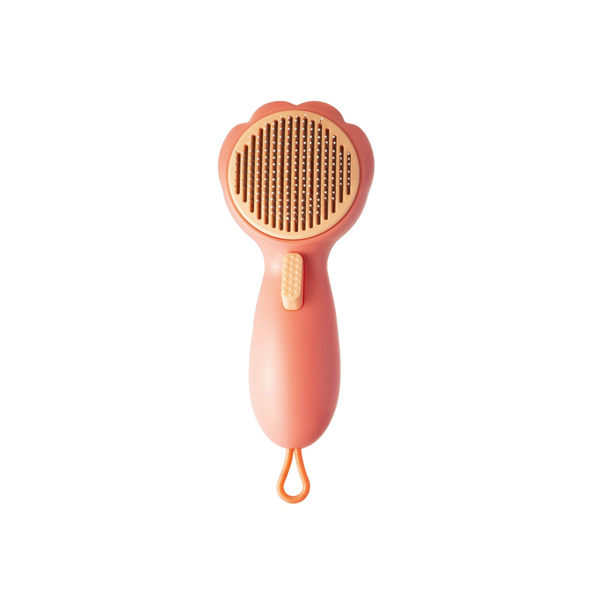 Self-Cleaning Pet Grooming Brush for Loose Fur Removal