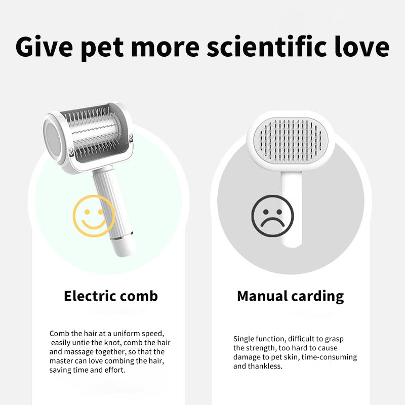 Automatic Pet Comb Groomer for Faster, Easier Grooming
