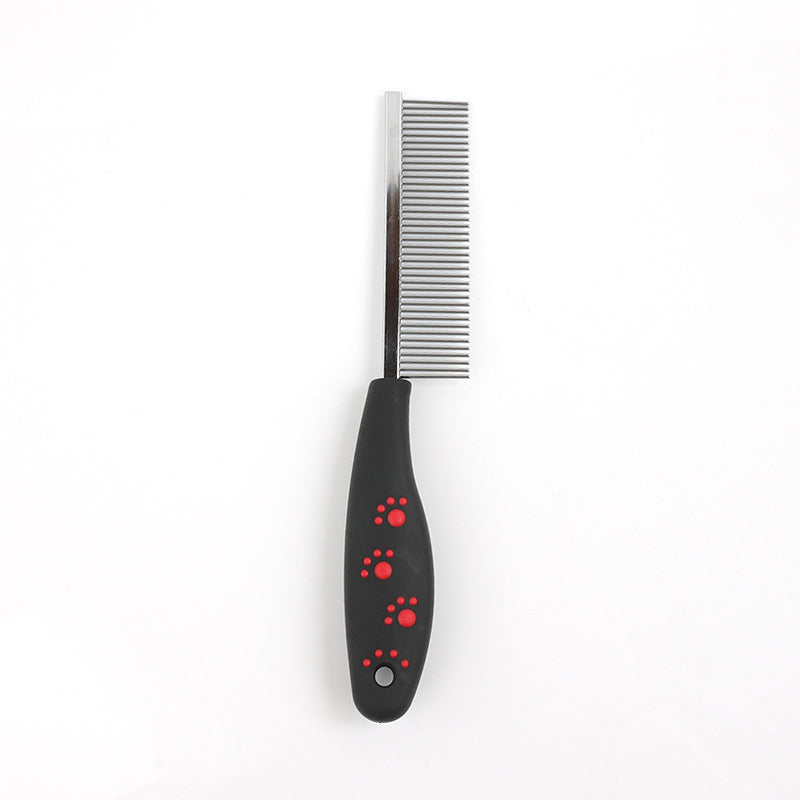 Pet Comb for Long Hair | Flea, Tangle & Fur Removal