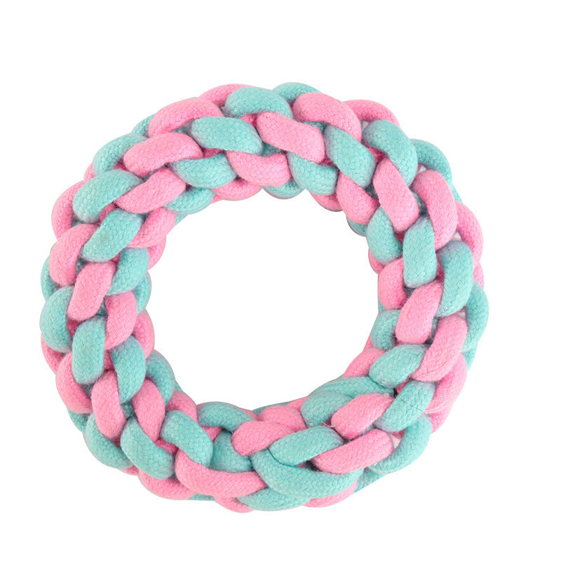 Cotton Knot Dog Toys for Interactive Tug & Chew Play