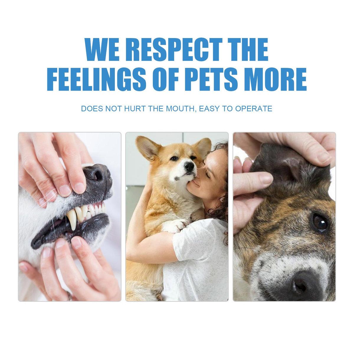 Pet Dental Finger Wipes for Dogs - Fresh Breath, 50pc