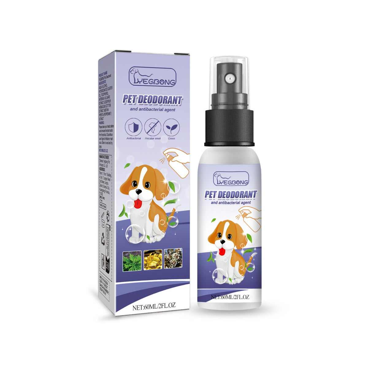 Pet Deodorant Spray for Fresher Home Odor Control