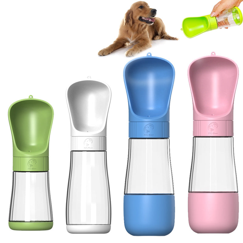 Portable Dog Water Bottle With Built-In Drinking Cup