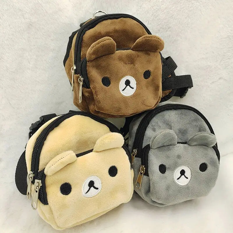 Teddy Bear Pet Backpack for Small Dogs & Puppies