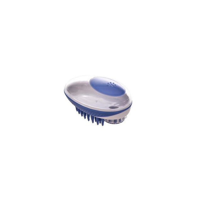 Pet Bath Brush with Shampoo Dispenser for Gentle Grooming
