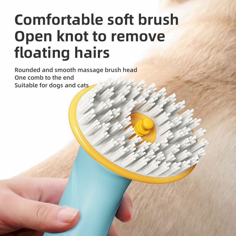 Pet Bath Brush for Dogs & Cats | Easier, Softer Grooming
