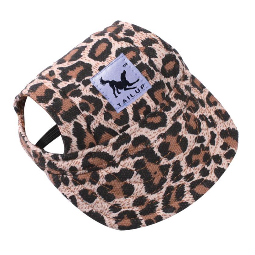 Small Dog Sun Hat: Breathable Canvas Visor Cap for Walks
