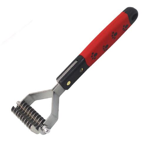 Dog Deshedding Tool for Loose Undercoat & Less Shedding