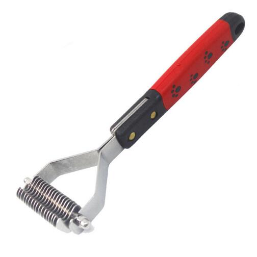 Dog Deshedding Tool for Loose Undercoat & Less Shedding