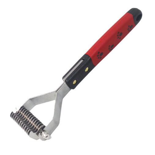 Dog Deshedding Tool for Loose Undercoat & Less Shedding