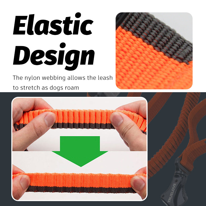 Hands-Free Elastic Dog Leash for Comfortable Running