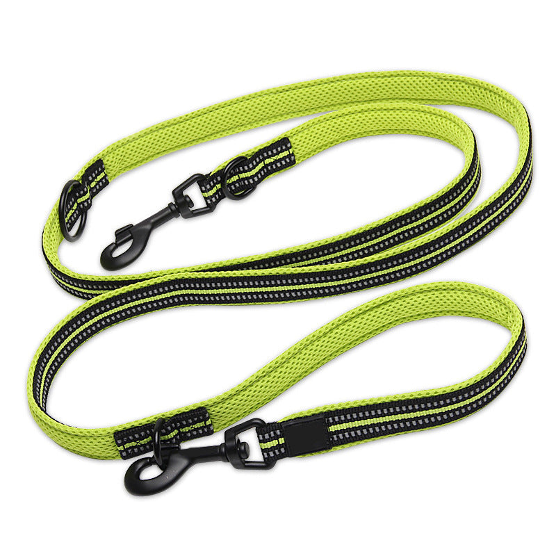 Reflective Dog Running Leash for Hands-Free Outdoor Control