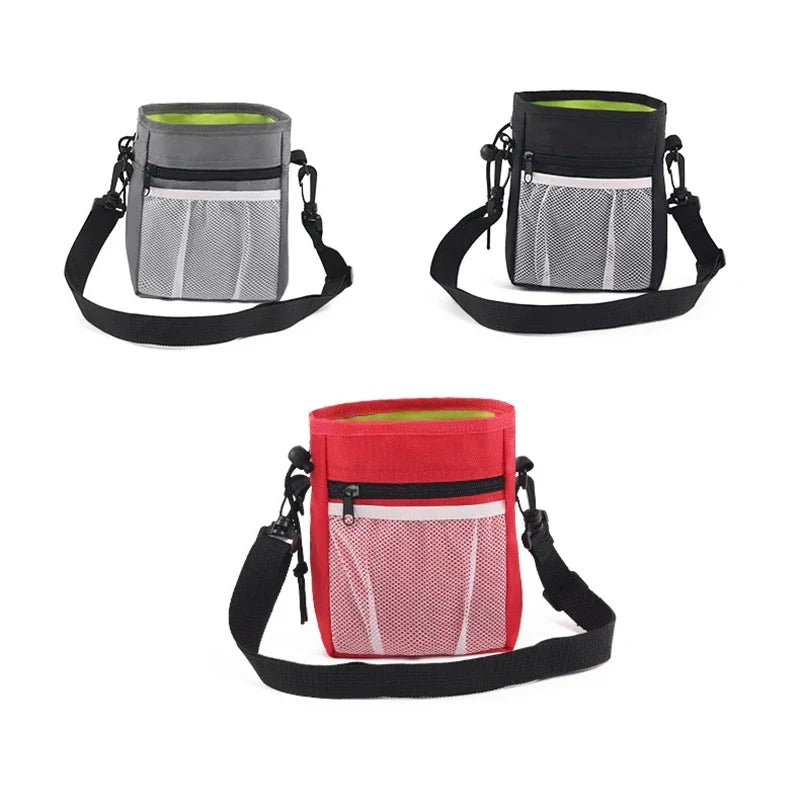 Dog Treat Pouch With Hands-Free Walking Storage Bag