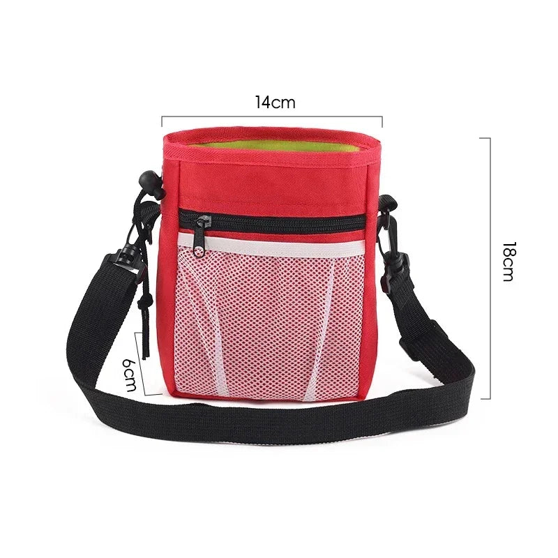 Dog Treat Pouch With Hands-Free Walking Storage Bag