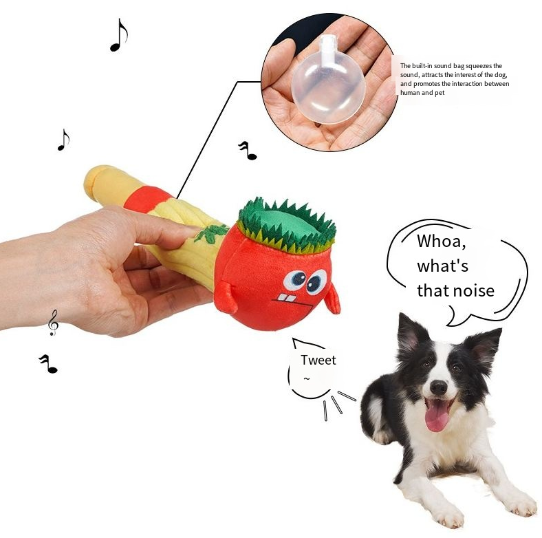 Dog Puzzle Toy for Boredom Relief and Squeaky Play