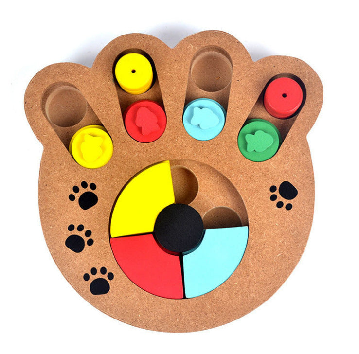 Dog Puzzle Toy Bone Slow Feeder for Boredom Relief