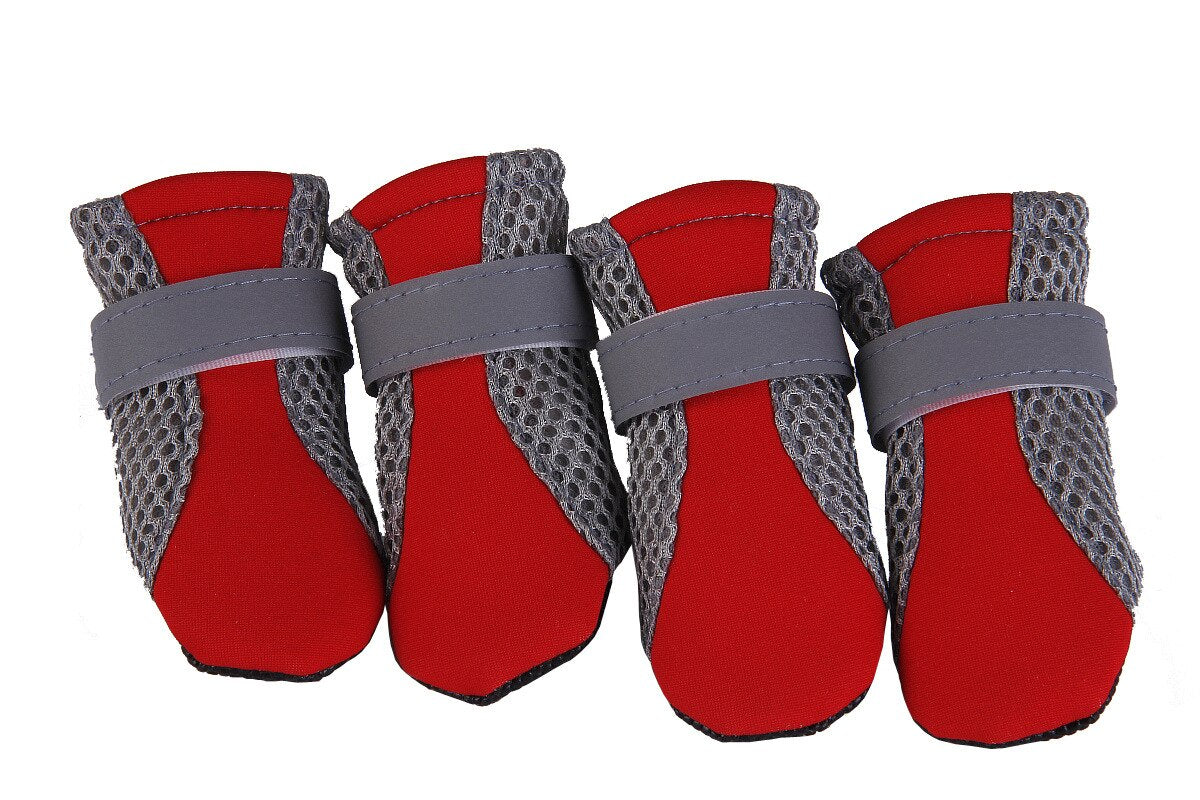 Small Dog Shoes With Anti-Skid Grip for Rainy Walks