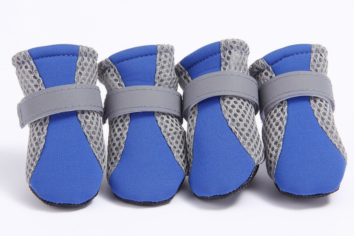 Small Dog Shoes With Anti-Skid Grip for Rainy Walks