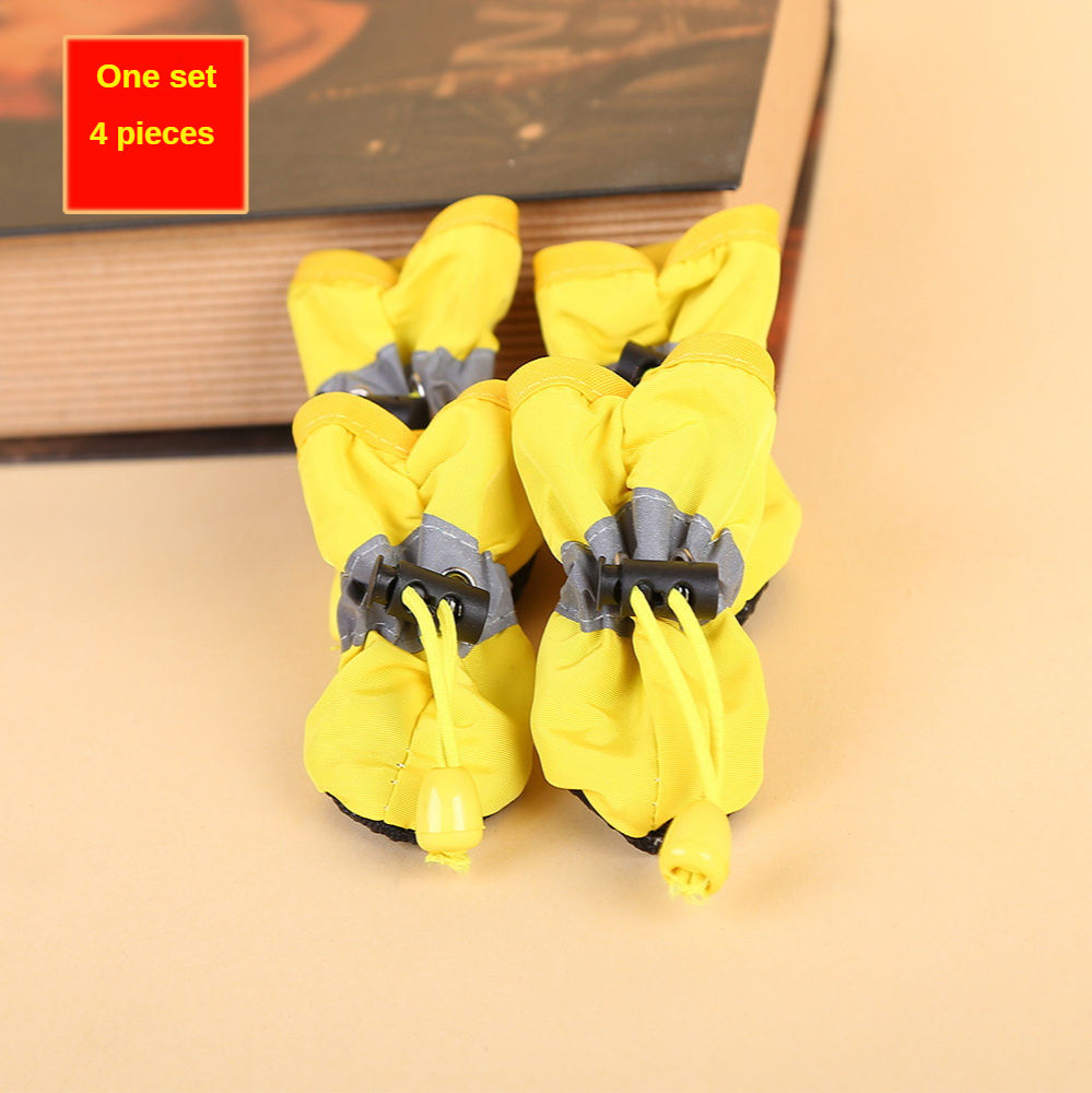 Waterproof Dog Boots for Rainy Walks and Muddy Paws