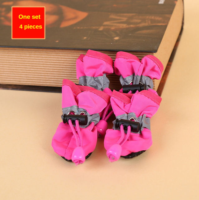 Waterproof Dog Boots for Rainy Walks and Muddy Paws