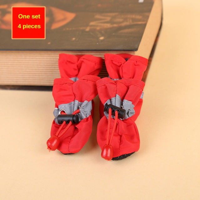 Waterproof Dog Boots for Rainy Walks and Muddy Paws