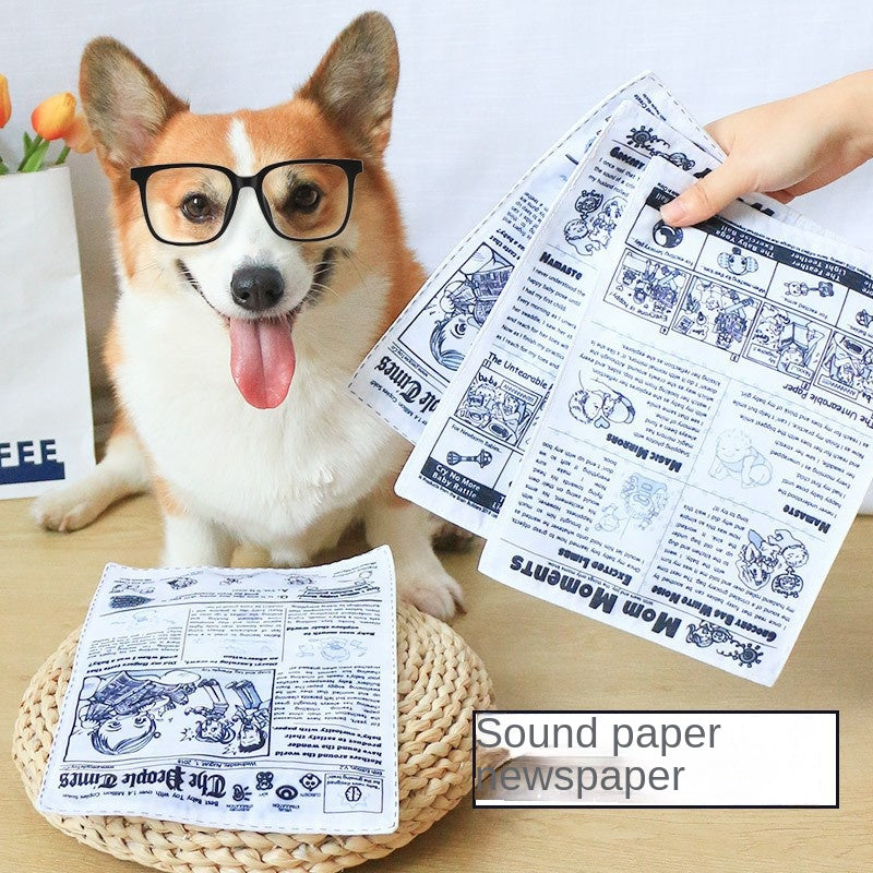 Crinkle Dog Toy for Interactive Boredom-Busting Play