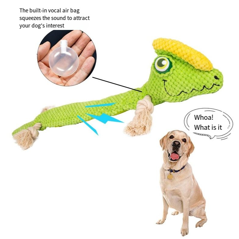 Interactive Dog Toy for Tug, Chew & Daily Enrichment