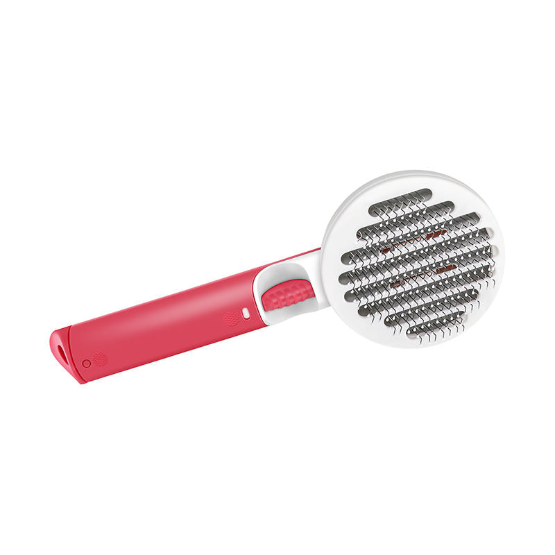 Pet Deshedding Brush With Retractable Hair Release