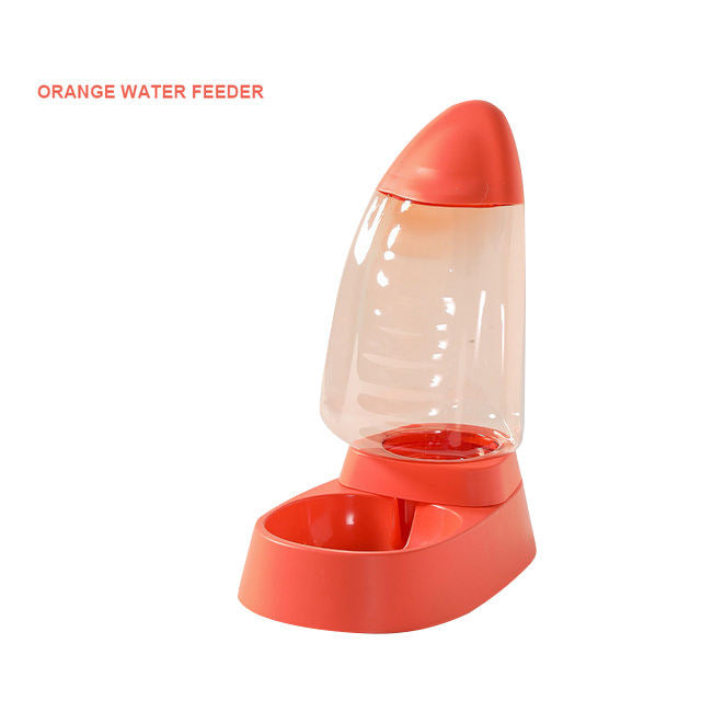 3.4L Pet Water Bowl & Food Dispenser for Short Trips