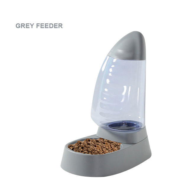 3.4L Pet Water Bowl & Food Dispenser for Short Trips