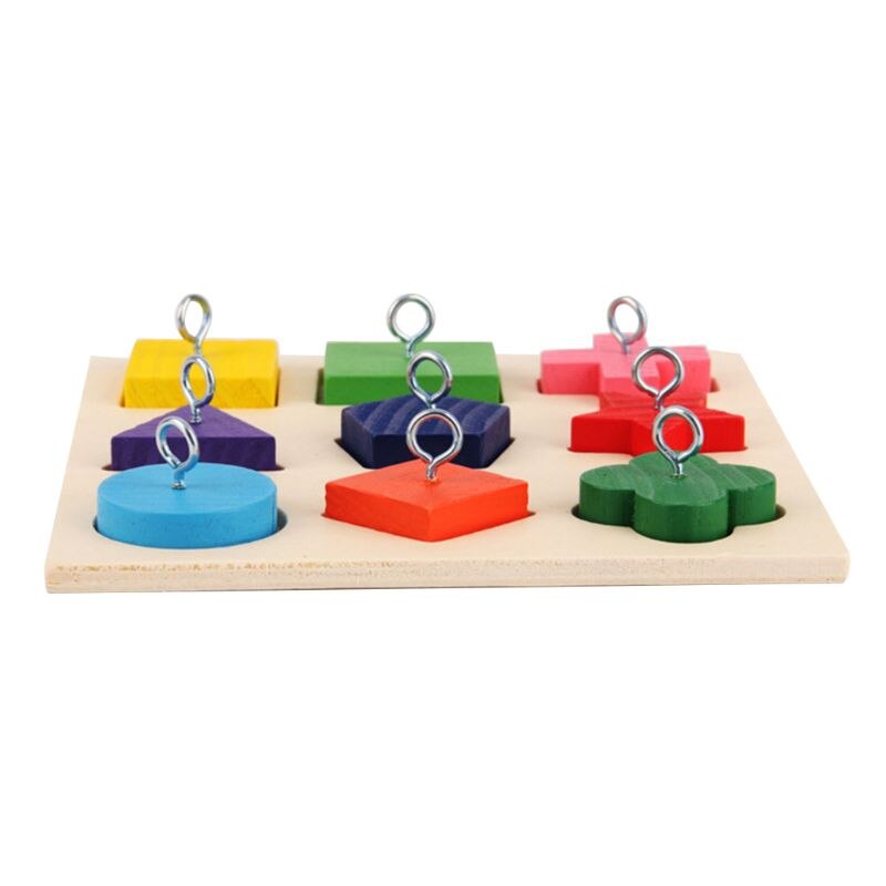 Parrot Puzzle Toy for Interactive Mental Enrichment