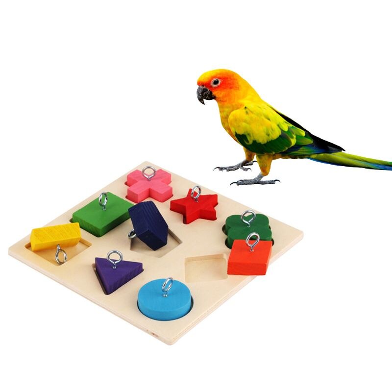 Parrot Puzzle Toy for Interactive Mental Enrichment