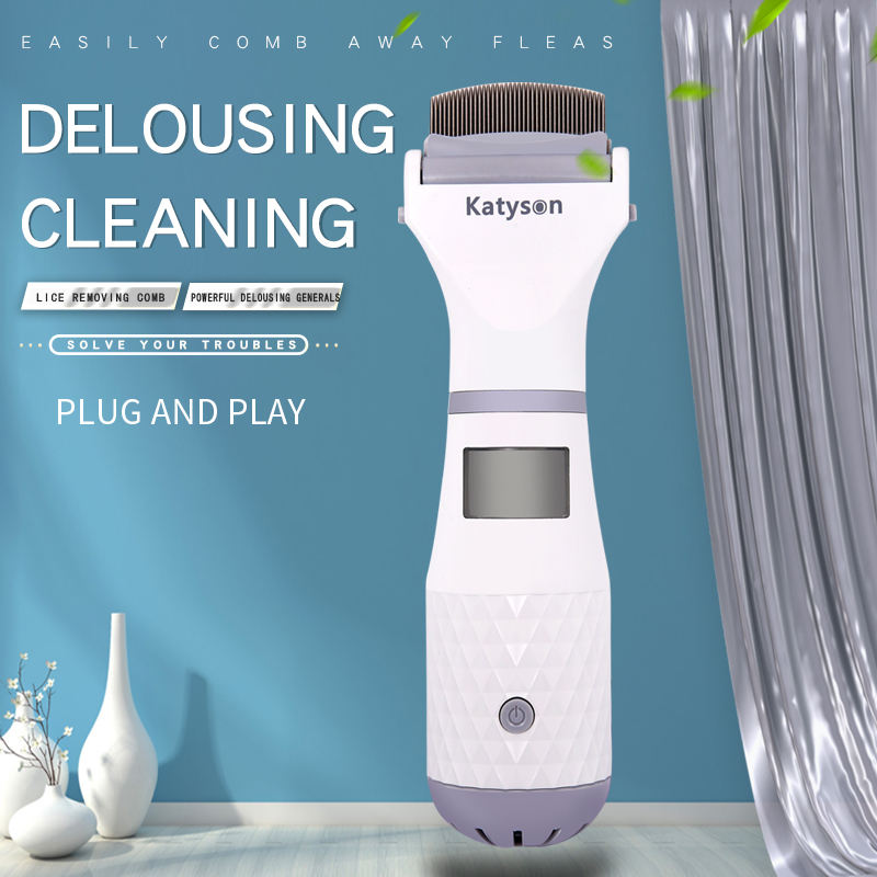 Electric Flea Comb for Gentle At-Home Pet Grooming