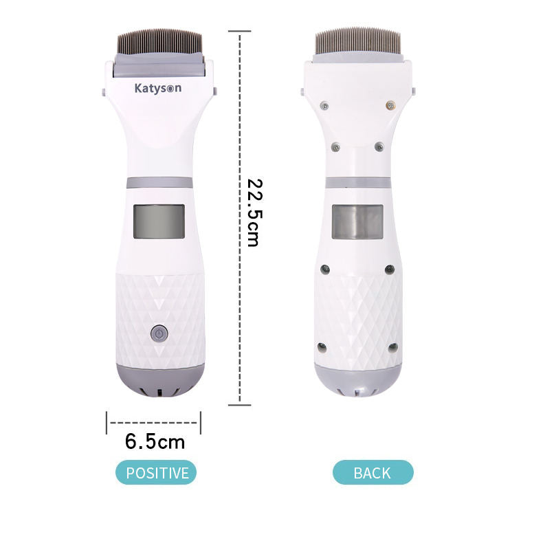 Electric Flea Comb for Gentle At-Home Pet Grooming