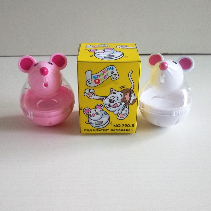 Automatic Cat Treat Dispenser Toy for Indoor Enrichment