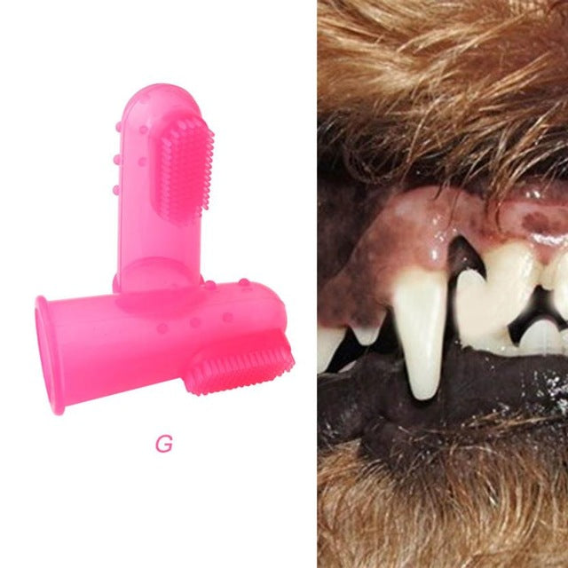 Pet Finger Toothbrush for Dogs & Cats: Easy Dental Care