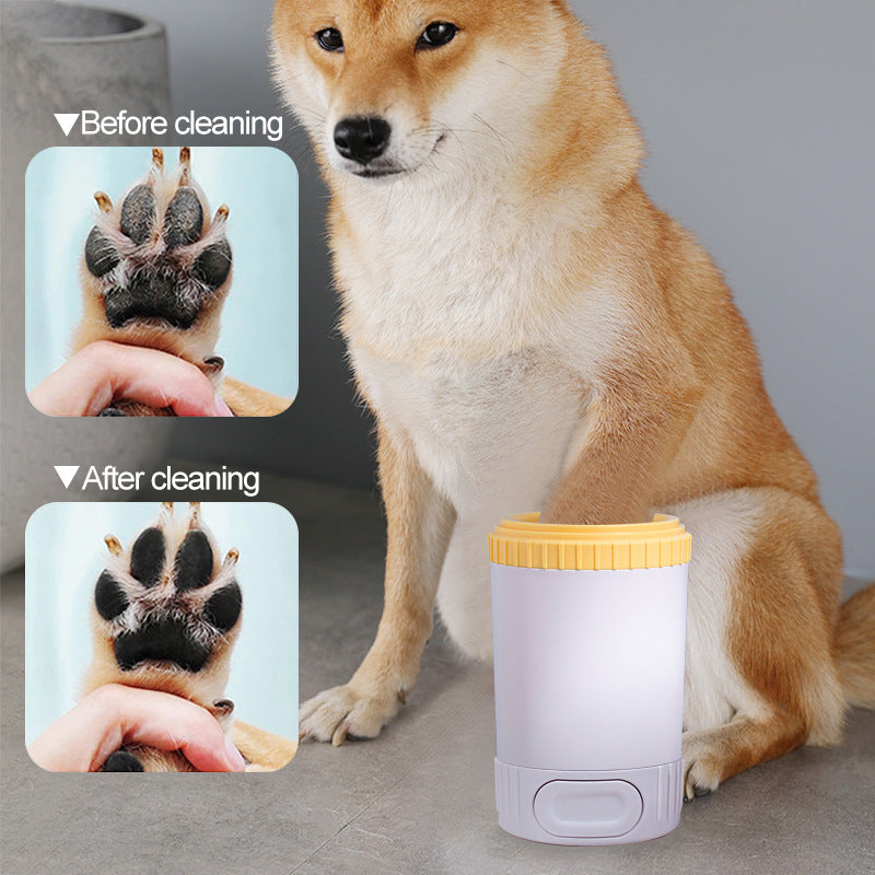 Pet Paw Washer Cup for Cleaner Walks and Mud-Free Floors