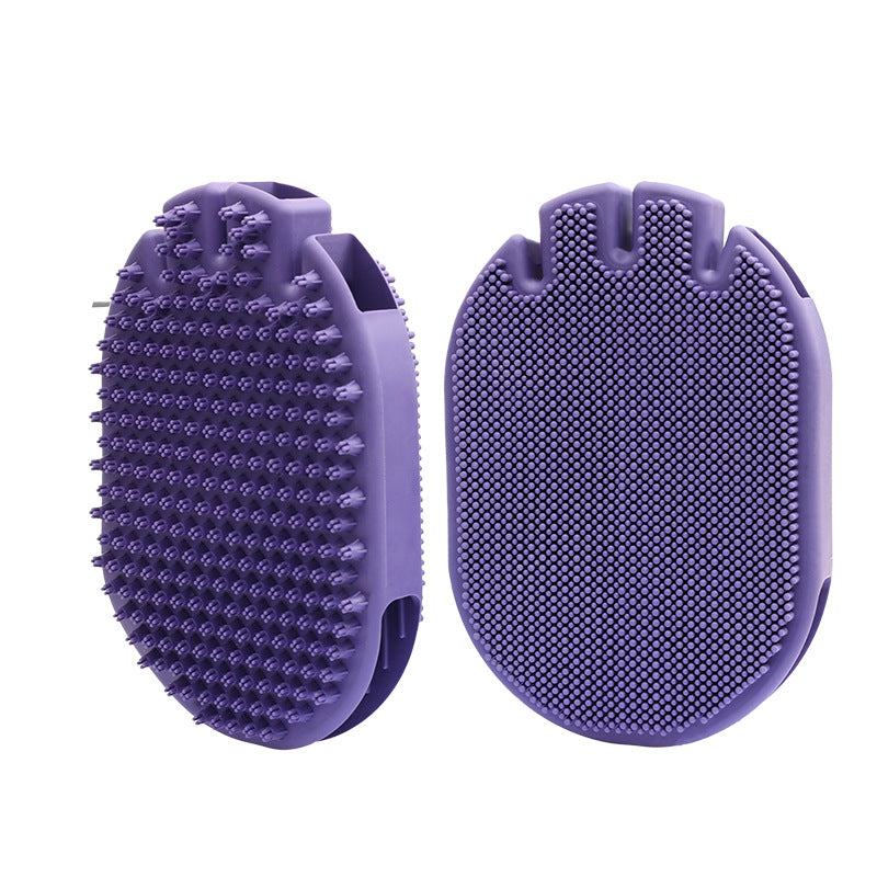 Pet Grooming Glove for Gentle Hair Removal & Massage