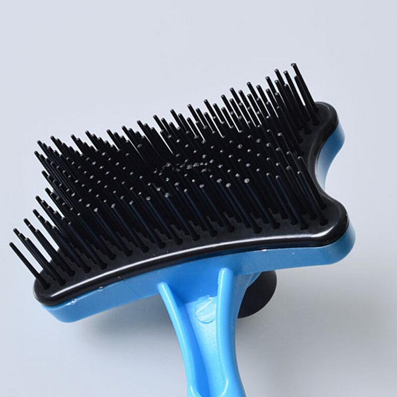 Self-Cleaning Pet Slicker Brush for Dog & Cat Grooming