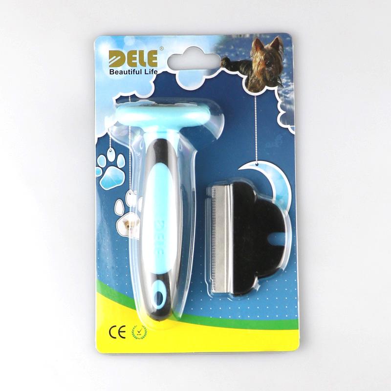 Pet Deshedding Comb for Dogs & Cats, Loose Undercoat