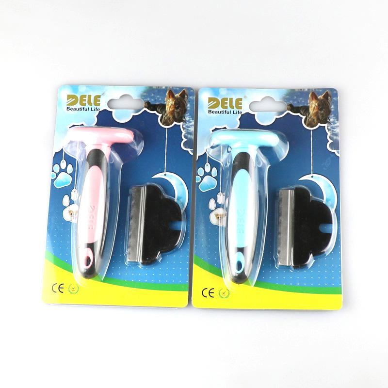 Pet Deshedding Comb for Dogs & Cats, Loose Undercoat