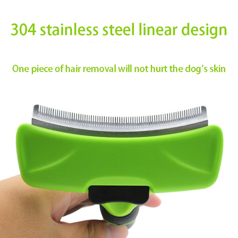 Pet Hair Remover Comb for Easier, Cleaner Deshedding